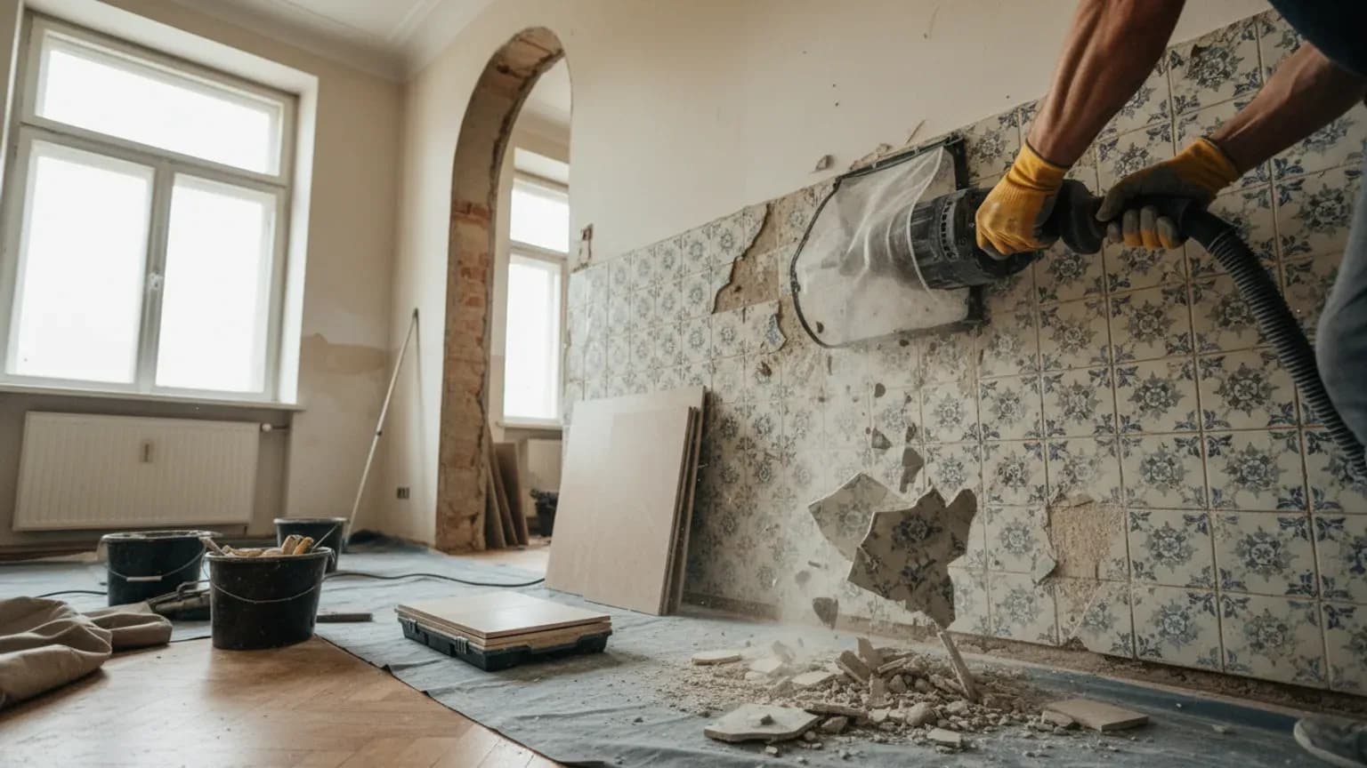 Jak skutecznie skuć płytki w trudno dostępnych narożnikach — krok po kroku