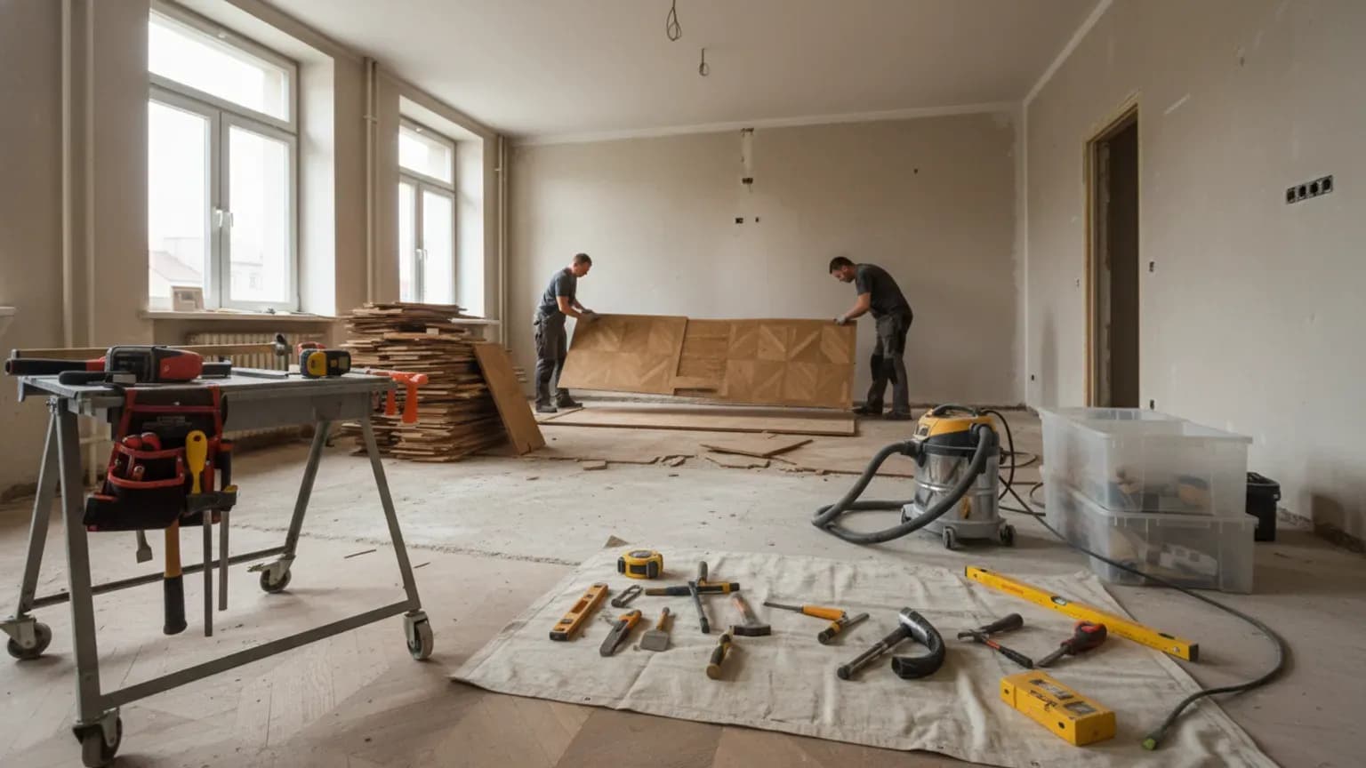 Jak szybko i sprawnie usunąć starą wykładzinę podłogową z mieszkania?