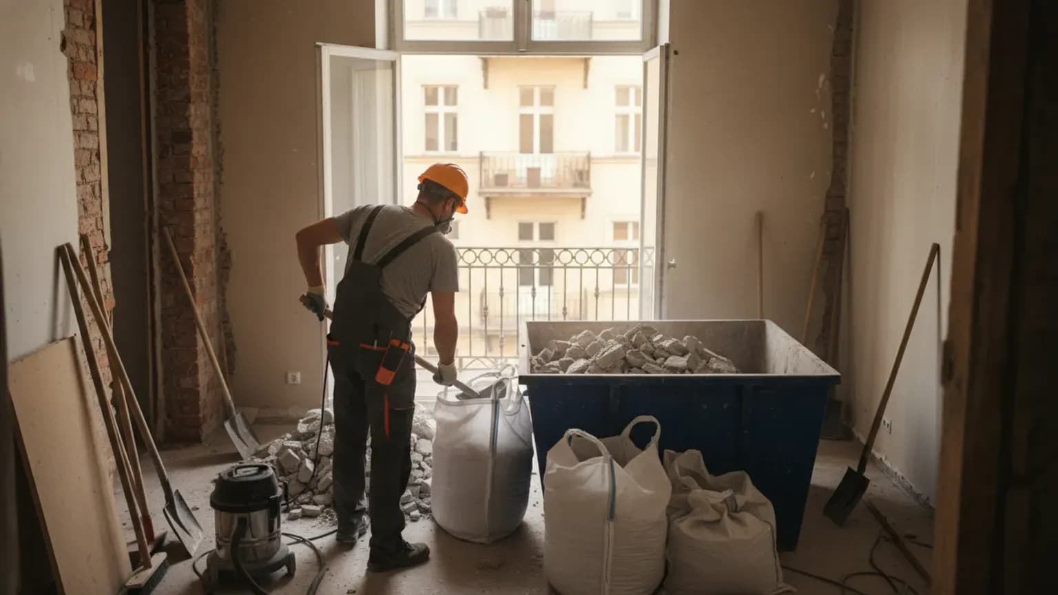 Jak uniknąć zatorów przy wywozie gruzu na budowie? 5 kluczowych kroków