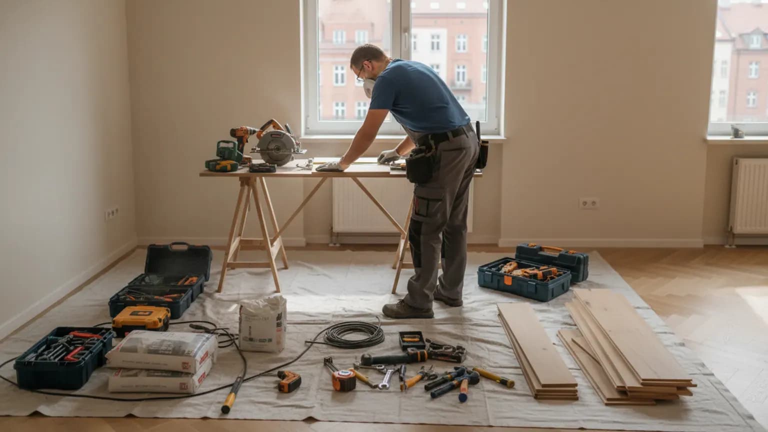 Jak zminimalizować hałas podczas wyburzeń i demontaży w mieszkaniu?