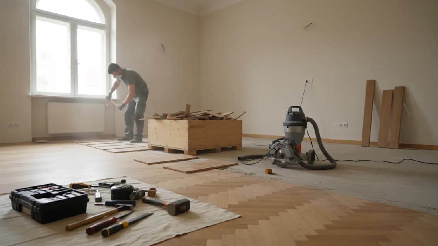 Skuteczne usuwanie starej wykładziny PCV: krok po kroku